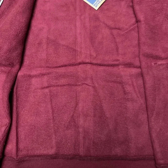 Russell Athletic Maroon Zip-Up Hoodie - Picture 5 of 10